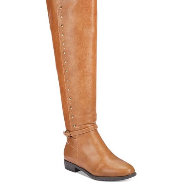 Rialto Studded over the knee boots - Picture 2 of 6